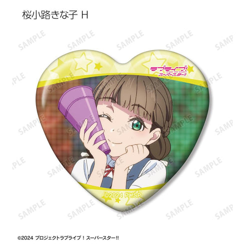 『ラブライブ!スーパースター!!』トレーディング 桜小路きな子オンリー 場面写ハート型缶バッジ(単位/BOX)